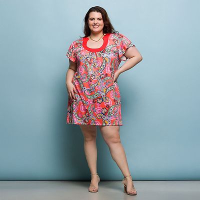 sachin and babi light blue dress Empire Waist A-Line Midi Dress Medium / Black main image 0