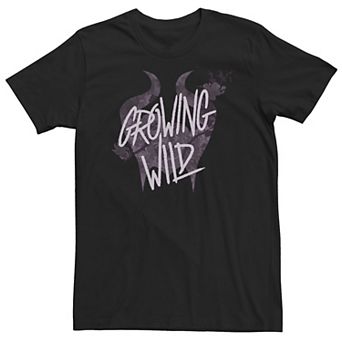 Big & Tall Disney Maleficent Mistress Of Evil Growing Wild Floral Horns Tee