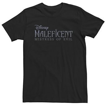 Big & Tall Disney Maleficent Mistress Of Evil Title Logo Tee