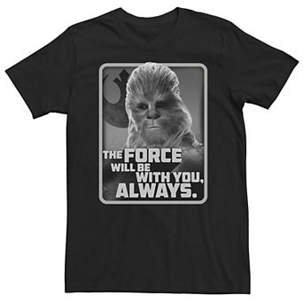 Big & Tall Star Wars: The Rise Of Skywalker Chewie With You Always Tee