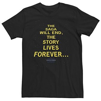 Big & Tall Star Wars: The Rise Of Skywalker The Story Lives Forever Tee