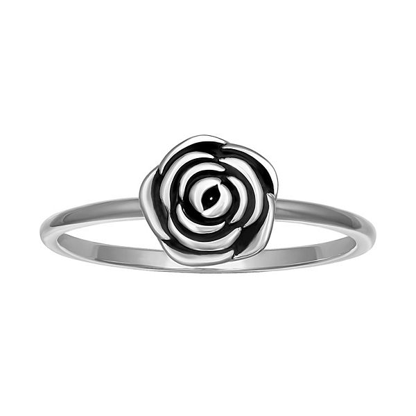 PRIMROSE Sterling Silver Rose Ring