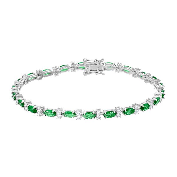 Kohls deals emerald bracelet