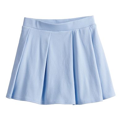 Juniors' SO® Pleated Mini Skort