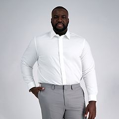 Kohls mens best sale white dress shirts