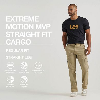 Men's Lee® Extreme Motion MVP Straight Fit Cargo Pants