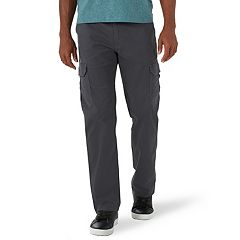 Mens Elastic Waist Cargo Pants - Bottoms, Clothing