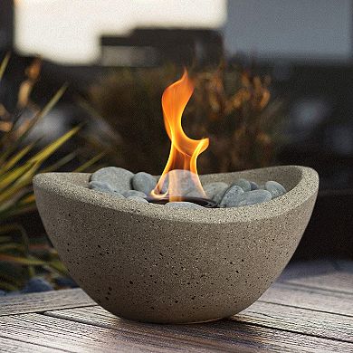 TerraFlame Wave Fire Bowl Table Top