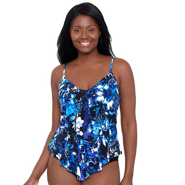 Trimshaper tankini swimsuit store top