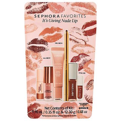 トライアルセット・サンプル Sephora Favorites It's Giving Nude Lip It's Giving Nude Lip Makeup Value Set - Sephora Favorites