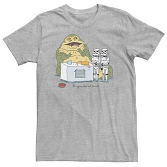 Big & Tall Star Wars Jabba The Hutt Taco Tuesday Bring Me The Hot Sauce Tee