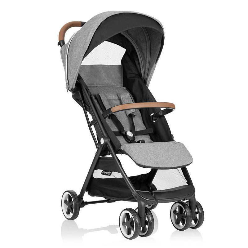 Evenflo Gold Otto Self-Folding Lightweight Travel Stroller, Moonstone Gray,