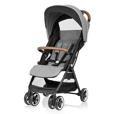 Evenflo Gold Otto Self-Folding Lightweight Travel Stroller, Moonstone Gray