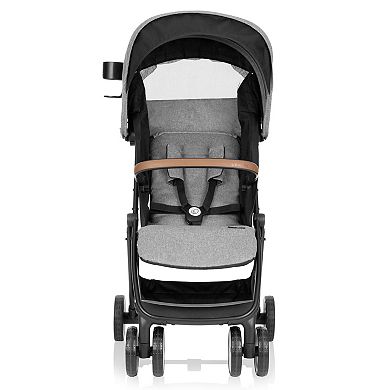 Evenflo Gold Otto Self-Folding Lightweight Travel Stroller, Moonstone Gray