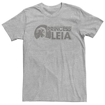 Big & Tall Star Wars Vintage Leia Panel Tee