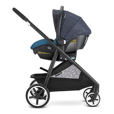 Evenflo Shyft Travel System With SecureMax Infant Car Seat Including SensorSafe