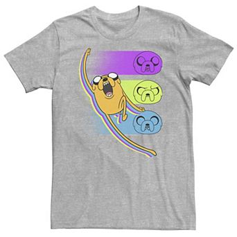 Big & Tall Cartoon Network Adventure Time Jake Emotions Tee