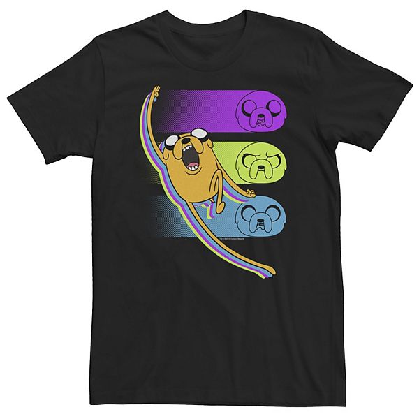 Big & Tall Cartoon Network Adventure Time Jake Emotions Tee