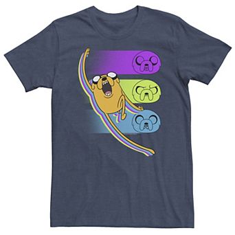 Big & Tall Cartoon Network Adventure Time Jake Emotions Tee