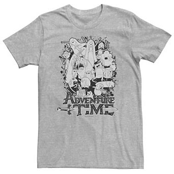 Big & Tall Cartoon Network Adventure Time Splash Tee