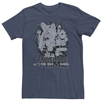 Big & Tall Cartoon Network Adventure Time Splash Tee