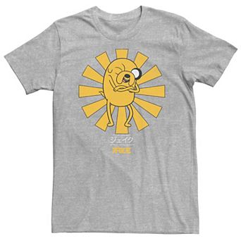 Big & Tall Adventure Time Jake The Dog Kanji Portrait Tee