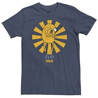 Big & Tall Adventure Time Jake The Dog Kanji Portrait Tee