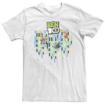 Big & Tall CN Ben 10 Pixel Aliens Tee