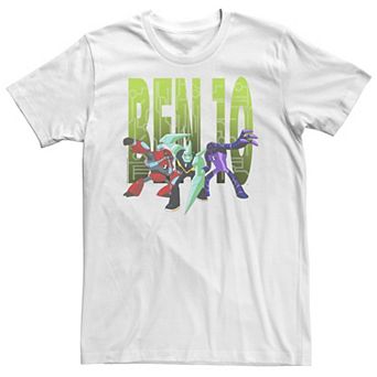 Big & Tall Cartoon Network Ben 10 Trio Group Shot Tee
