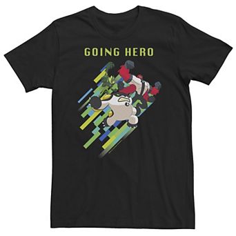 Big & Tall Cartoon Network Ben 10 Going Hero Group Shot Tee