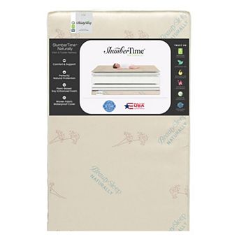 Serta® Simmons Kids SlumberTime Naturally Crib and Toddler Mattress