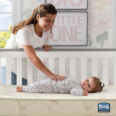Serta® Simmons Kids SlumberTime Naturally Crib and Toddler Mattress