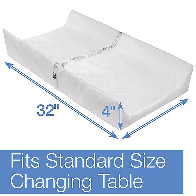 Simmons Kids Beautyrest Foam Contoured Changing Pad with Waterproof Cover
