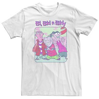 Big & Tall Ed, Edd & Eddy Distressed Poster Tee