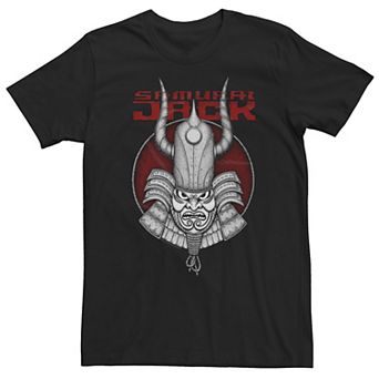 Big & Tall CN Samurai Jack Epic Ancient Warrior Mask Tee