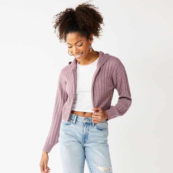 Kohls sales hooded cardigan