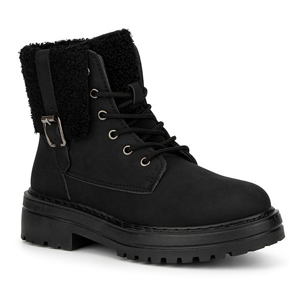 Olivia Miller Nicolette Women's Combat Boots