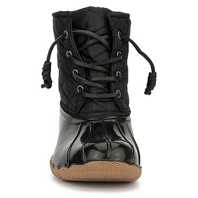 Olivia Miller Julia Women s Quilted Duck Boots