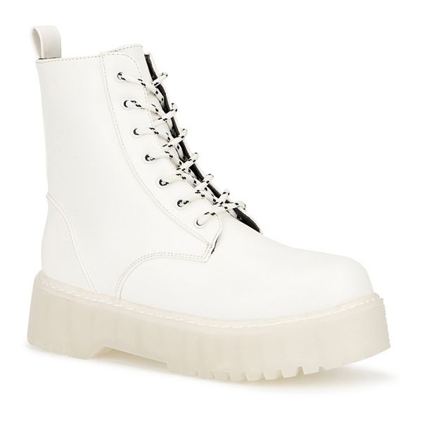 Olivia Miller Gina Women's Combat Boots