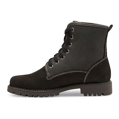 Eastland Indiana Women's Leather Combat Boots