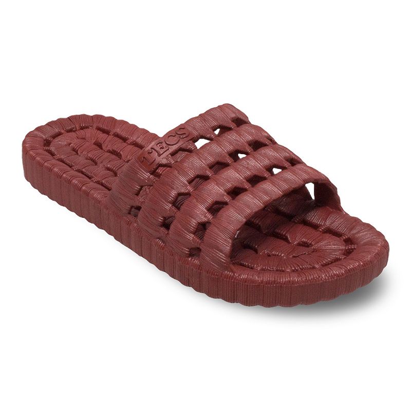 29789542 Tecs Relax Womens Slide Sandals, Size: 10, Brown sku 29789542