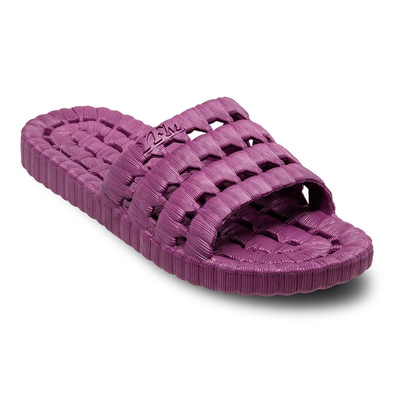 17918008 Tecs Relax Womens Slide Sandals, Size: 10, Purple sku 17918008