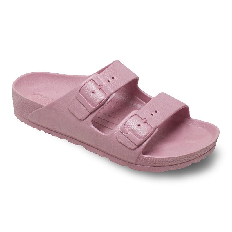 Tecs Two Band Womens Slide Sandals, Size: 6, Pink