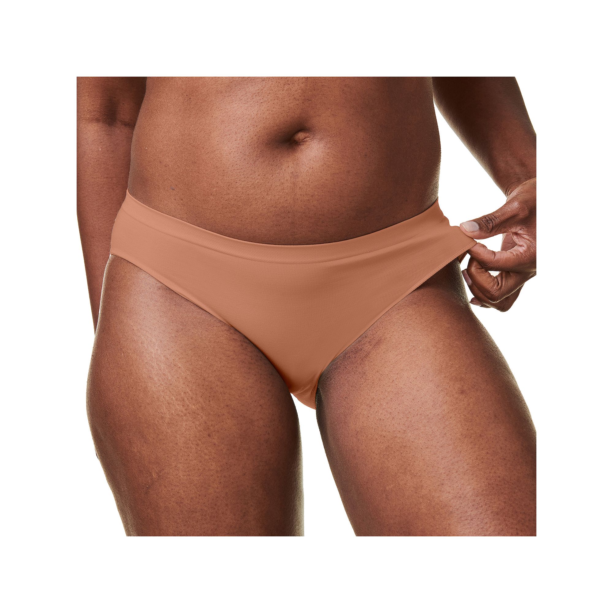 Bravado Designs Mid-Rise Seamless Panty 21002BA, Womens, Size: XL-XXL, Red