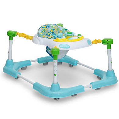 Delta Children First Steps 3-in-1 Sit-to-Stand Bouncer, Walker and Activity Center