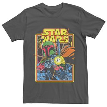 Men's Star Wars Boba Fett Fires Graphic Tee