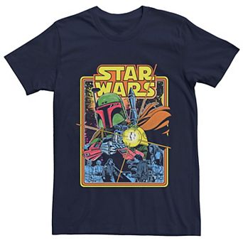 Men's Star Wars Boba Fett Fires Graphic Tee