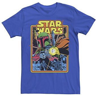 Men's Star Wars Boba Fett Fires Graphic Tee
