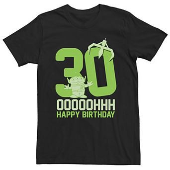 Big & Tall Disney / Pixar Toy Story Aliens OOOOH Happy 30th Birthday Tee
