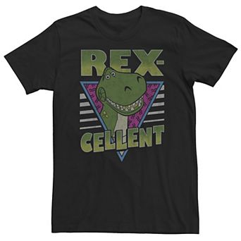 Disney / Pixar's Toy Story 4 Big & Tall Retro Rex-cellent Portrait Tee